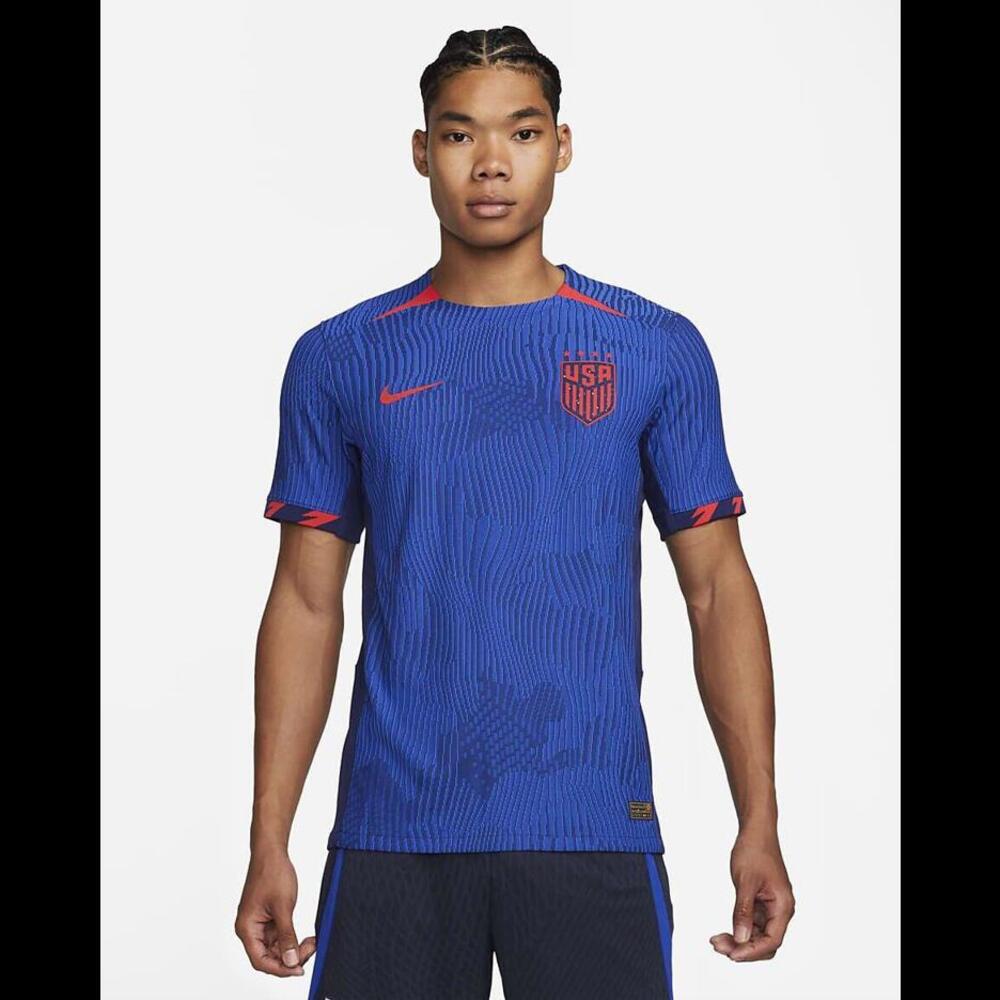 Nike Team USA 2023 Away Dri-FIT Blue Soccer Jersey 2xl Embroidered DR3799-406NWT